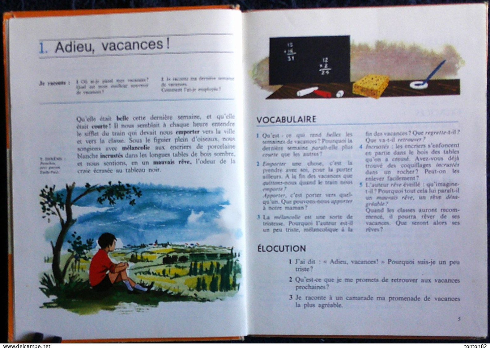 Picard - Cabau - Jughon - Mon Nouveau Vocabulaire - Librairie Armand Colin - ( 1967 ) . - 6-12 Jahre