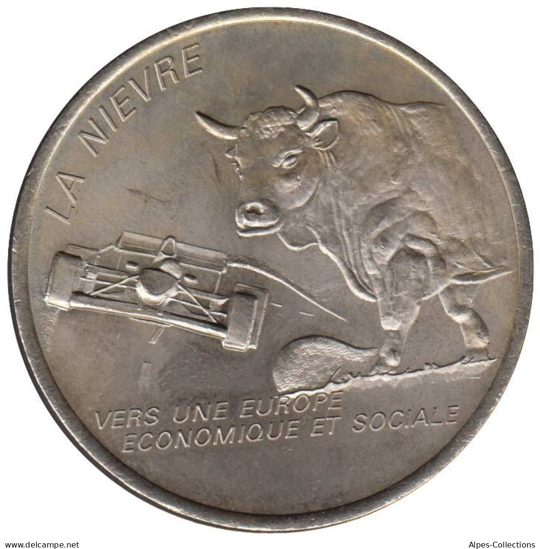 NIEVRE - EU0020.2 - 2 EURO DES VILLES - Réf: T342 - 1997 - Euros Of The Cities