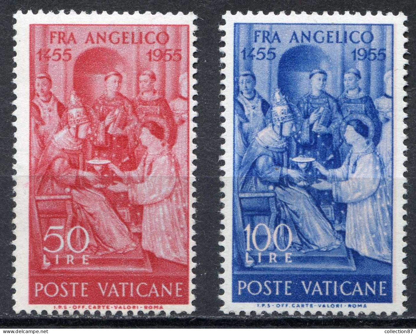 REF 002 > VATICAN < N° 213 - 214 * < Neuf Ch - MH * - Unused Stamps