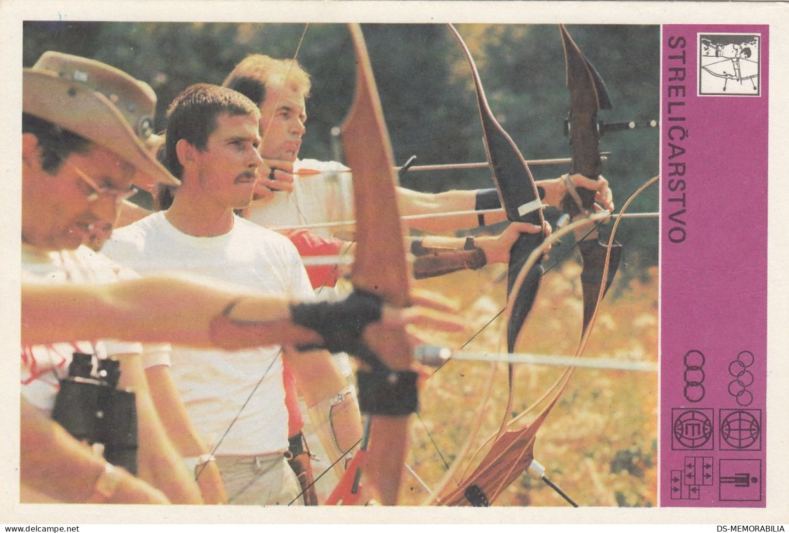 Archery Trading Card Svijet Sporta - Bogenschiessen