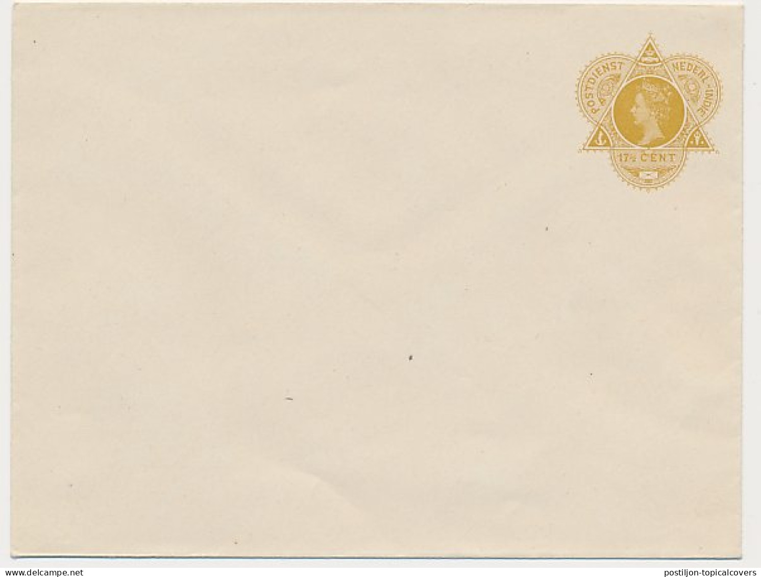 Ned. Indie Envelop G. 32 - Niederländisch-Indien