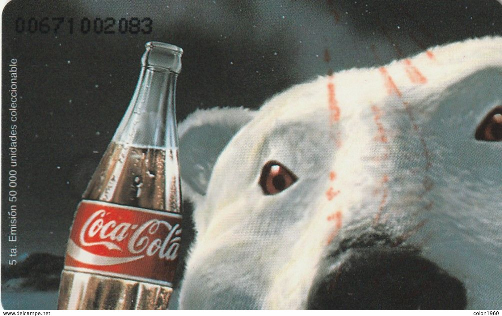 PERU. PER-TE-011. Boy And Dog - COCA COLA. 1993-01. MINT. (225) - Perú