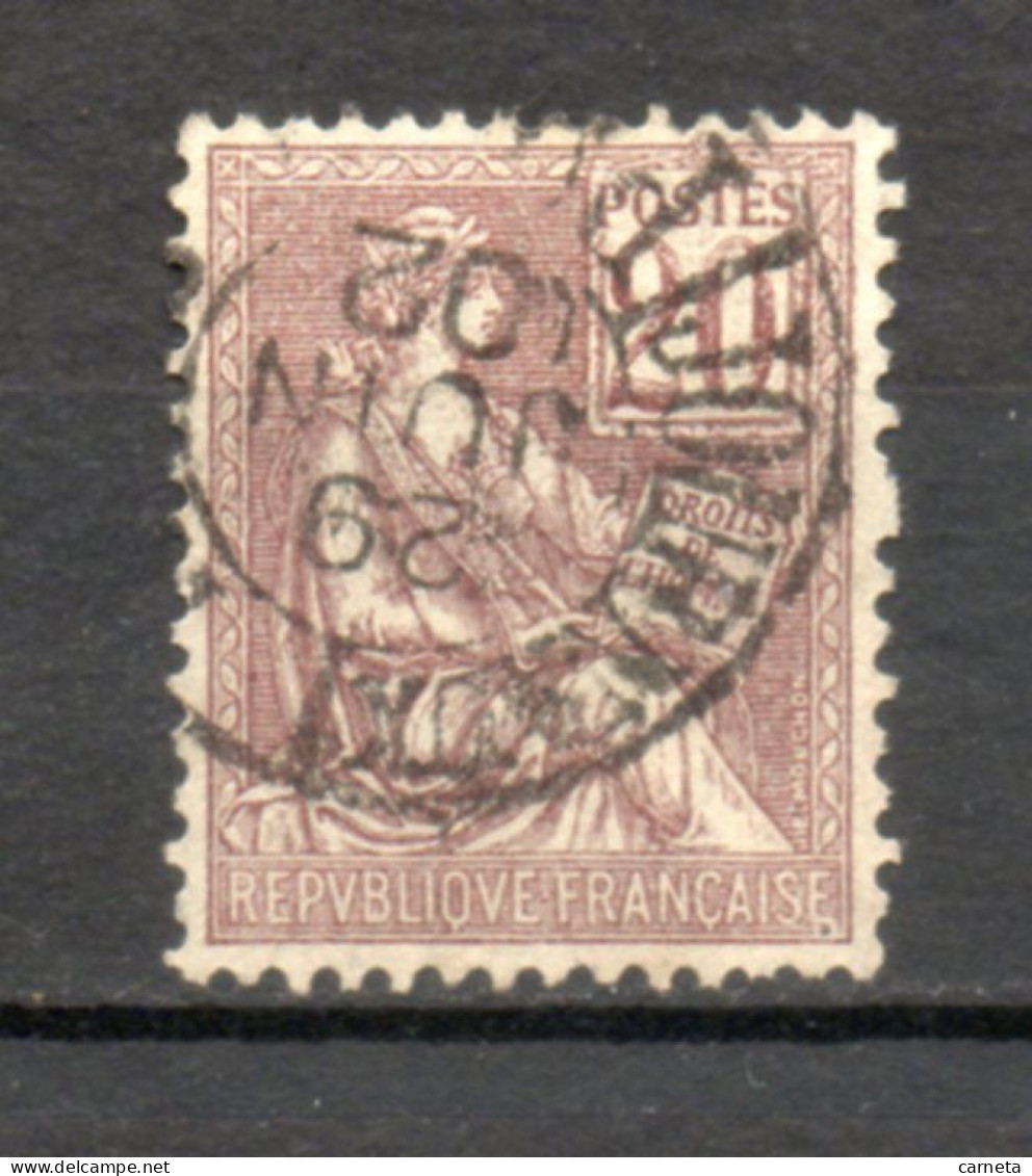 FRANCE   N° 113     OBLITERE    COTE 12.00€   TYPE MOUCHON - 1900-02 Mouchon