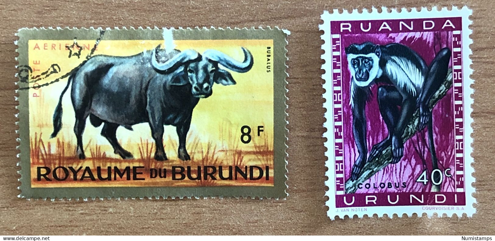 Burundi - 1962 - 1964 - Usados