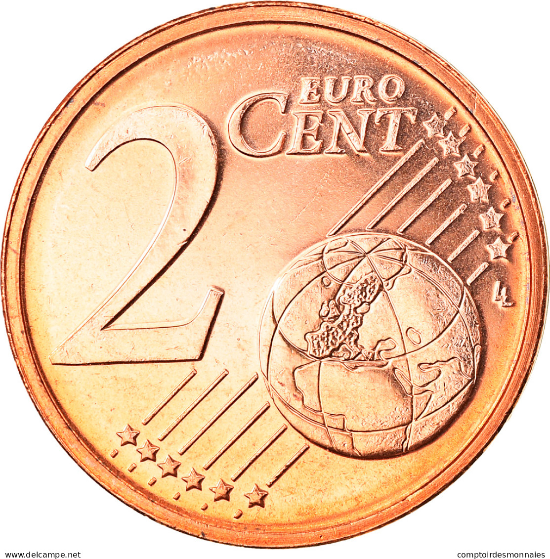 Portugal, 2 Euro Cent, 2004, Lisbonne, FDC, Copper Plated Steel, KM:741 - Portugal