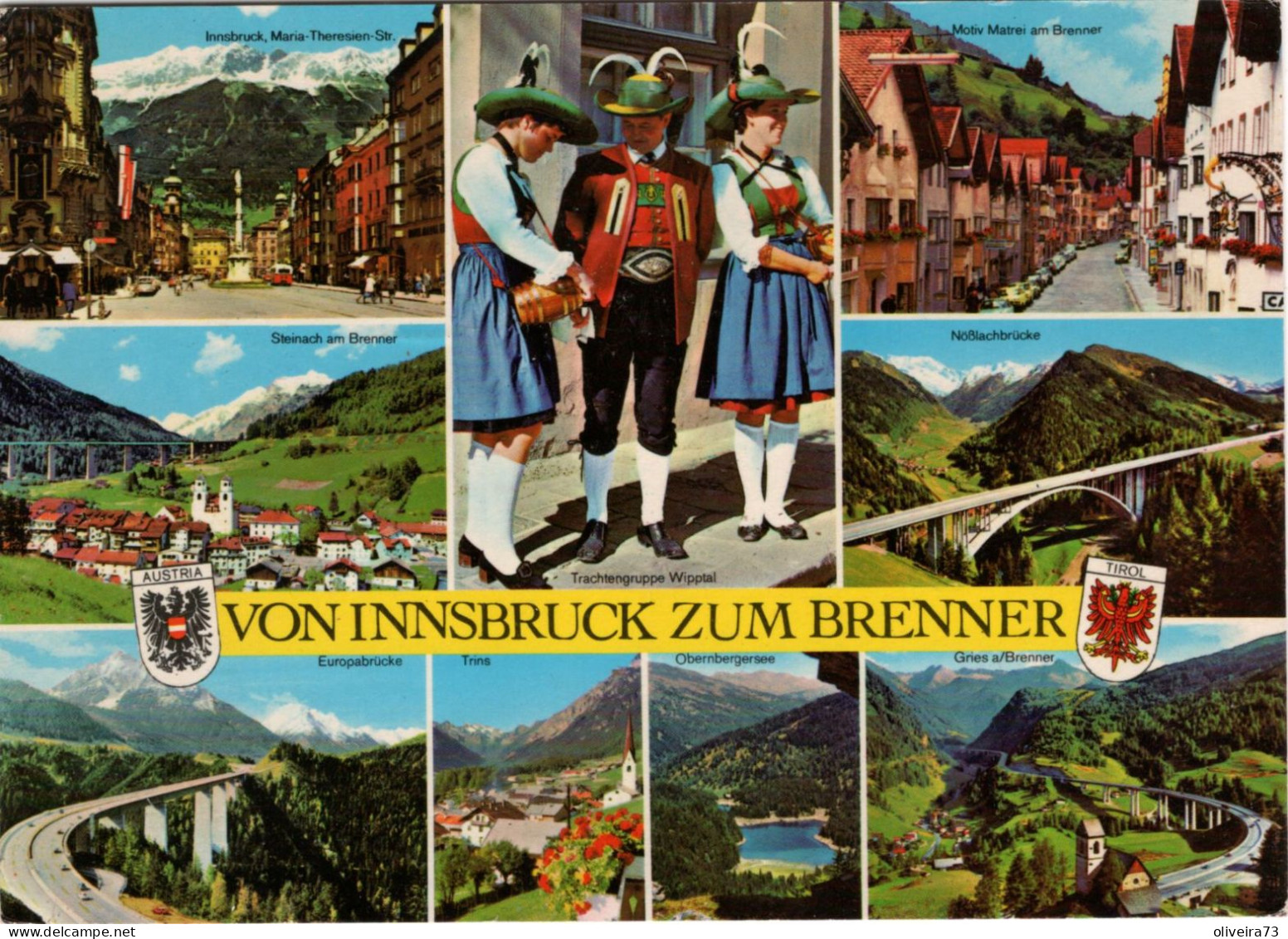 VON INNSBRUCK BIS ZUM BRENNER. TIROL - Innsbruck