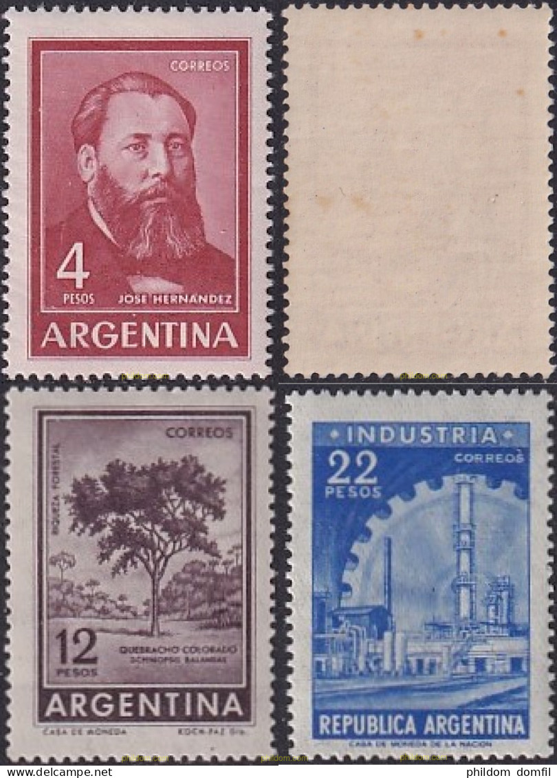 727023 MNH ARGENTINA 1964 PERSONAJES Y VISTAS - Nuevos