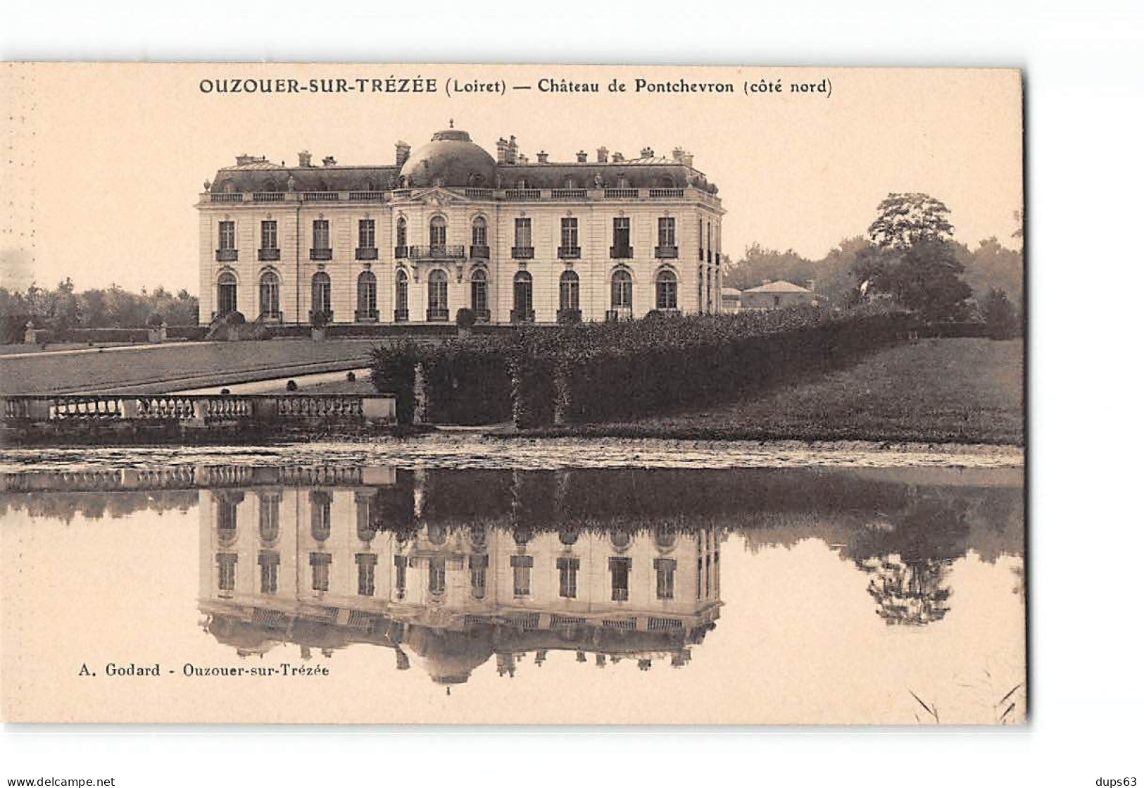 OUZOUER SUR TREZEE - Château De Pontchevron - Très Bon état - Ouzouer Sur Loire