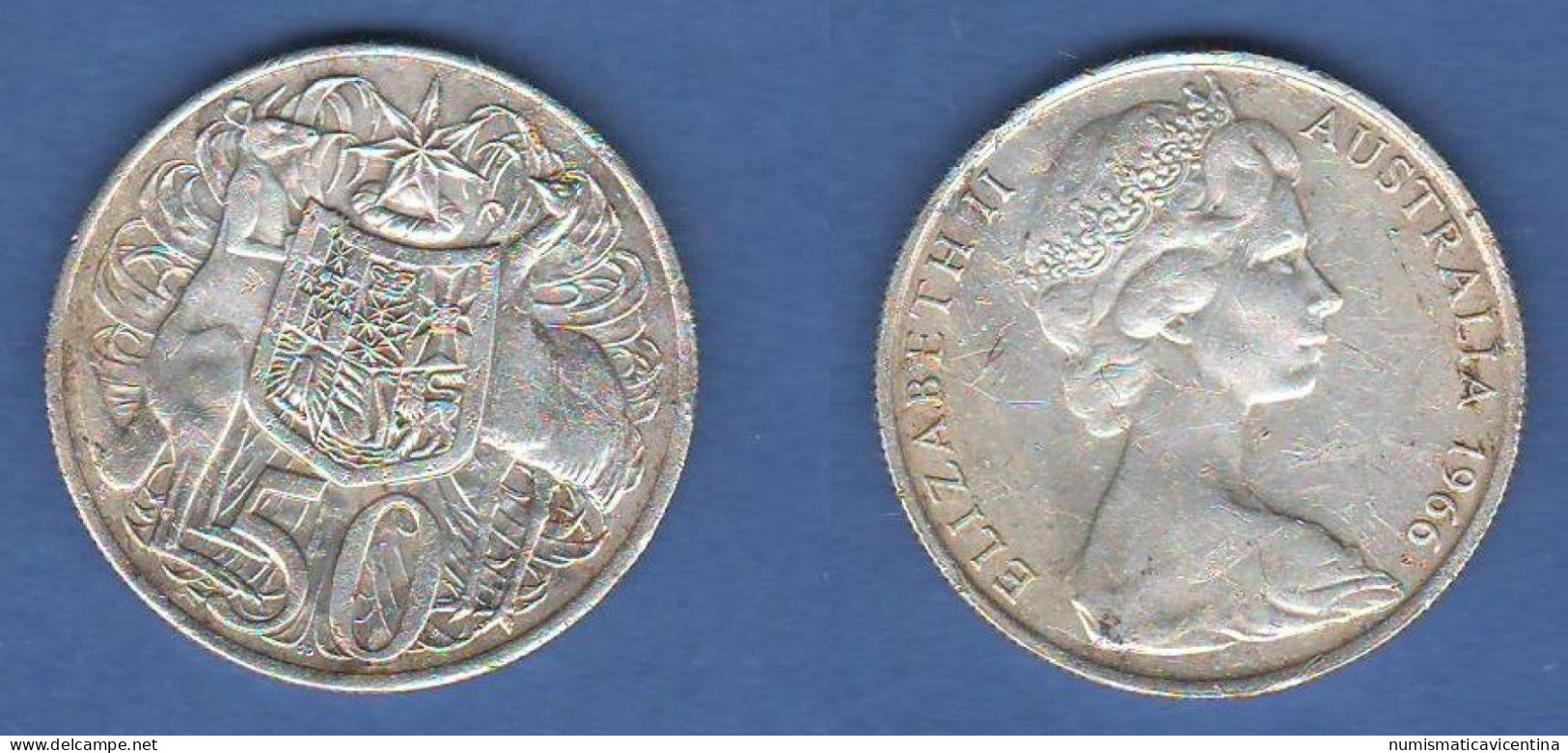Australia Australie 50 Pence 1966 - 50 Cents