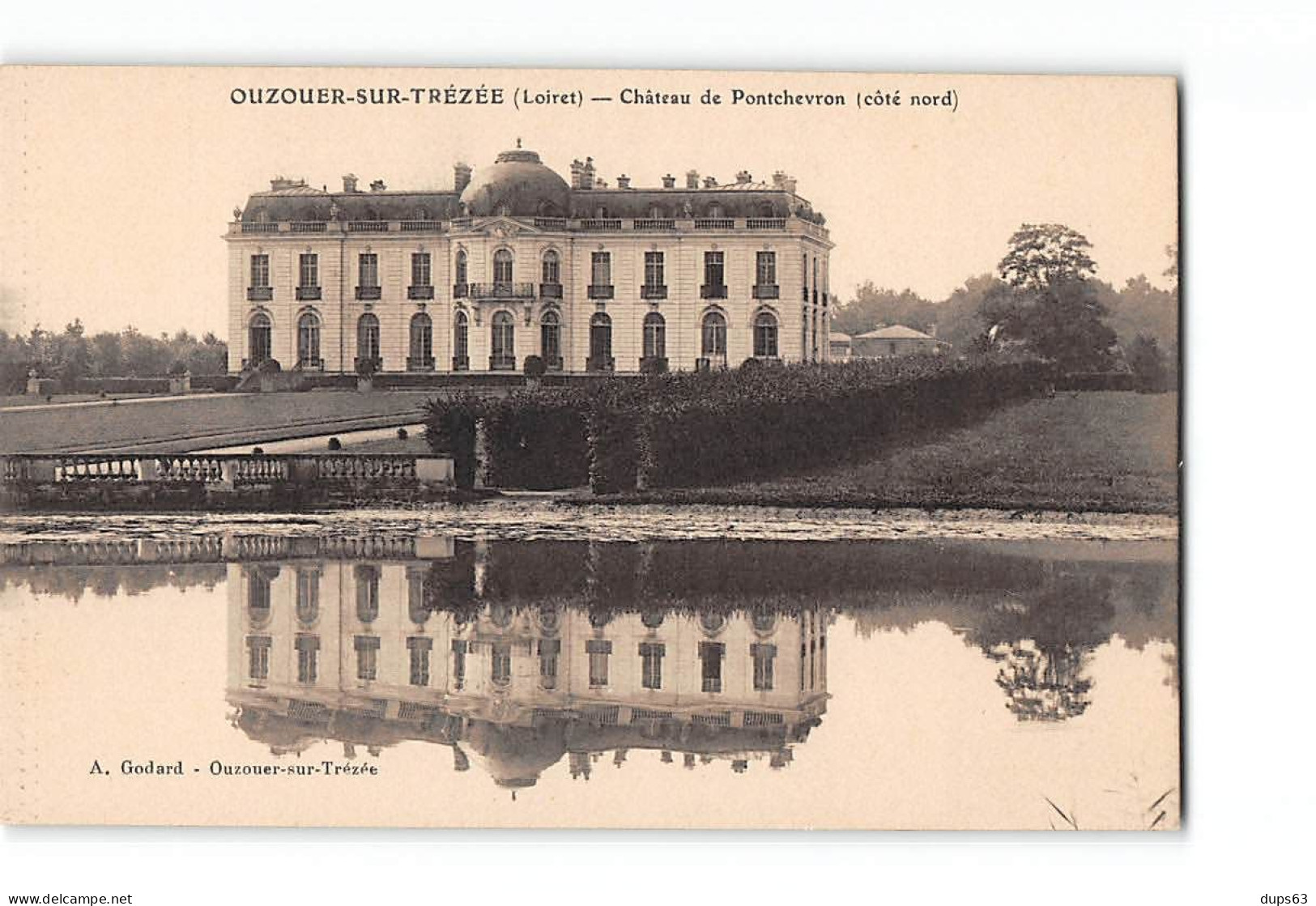 OUZOUER SUR TREZEE - Château De Pontchevron - Très Bon état - Ouzouer Sur Loire