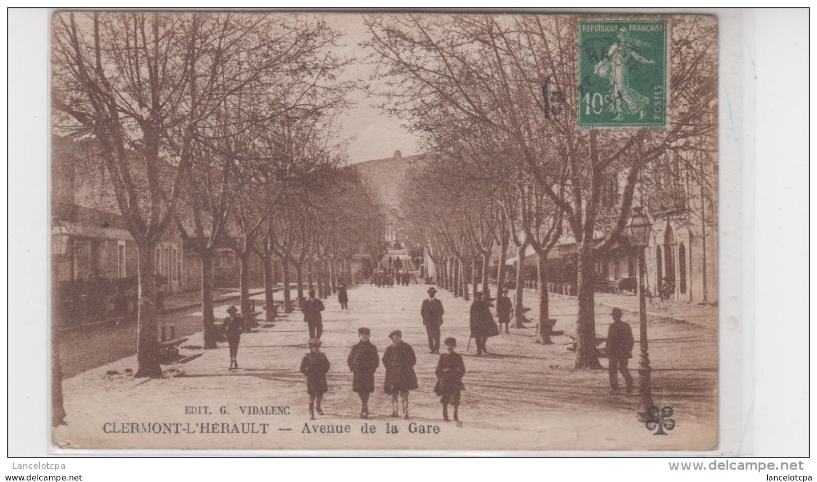 34 - CLERMONT L'HERAULT / AVENUE DE LA GARE - Clermont L'Hérault