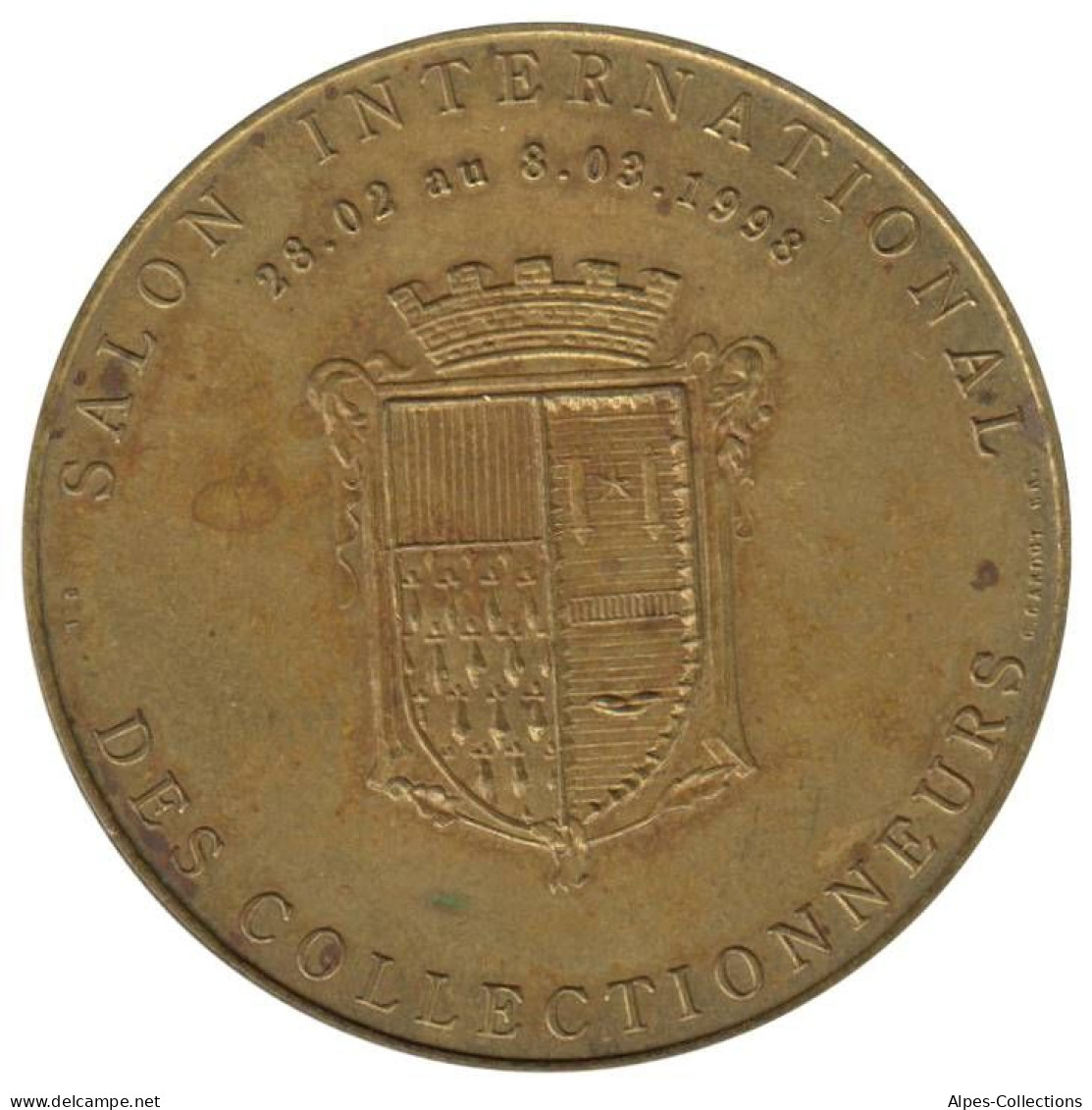 ROUBAIX - EU0010.1 - 1 EURO DES VILLES - Réf: NR - 1998 - Euros De Las Ciudades