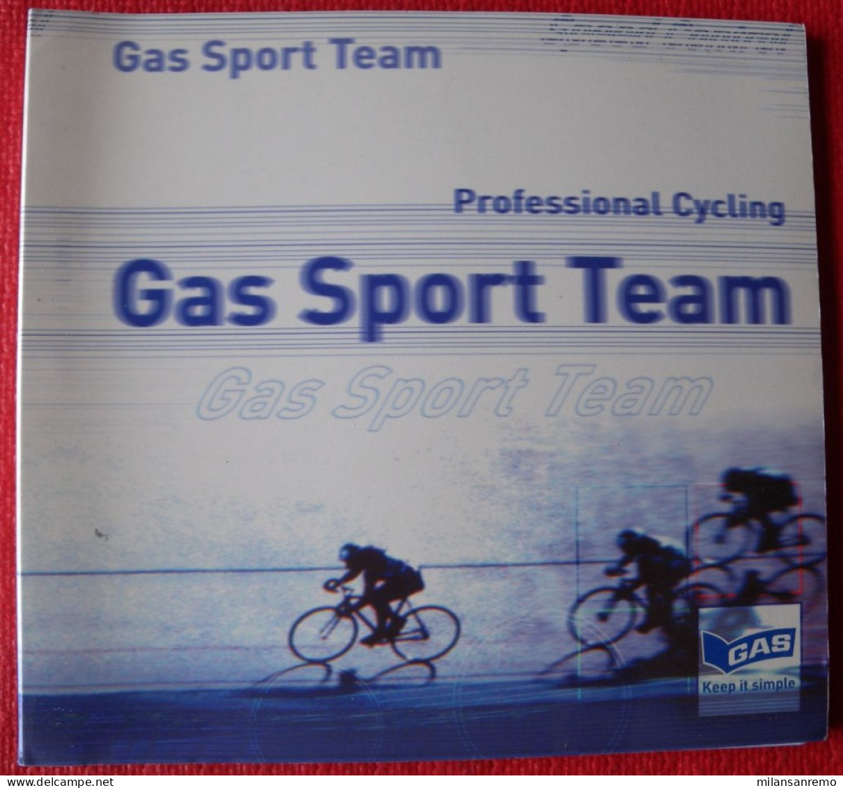 CYCLISME: CYCLISTE : LIVRET DE PRESENTATION EQUIPE FEMININE GAS SPORT 2000 - Wielrennen