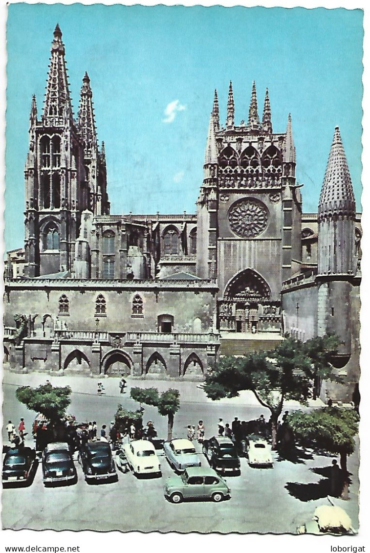 LA CATEDRAL, FACHADA DEL SARMENTAL / CATHEDRAL, FAÇADE OF THE SARMENTAL.-  BURGOS.- ( ESPAÑA). - Burgos