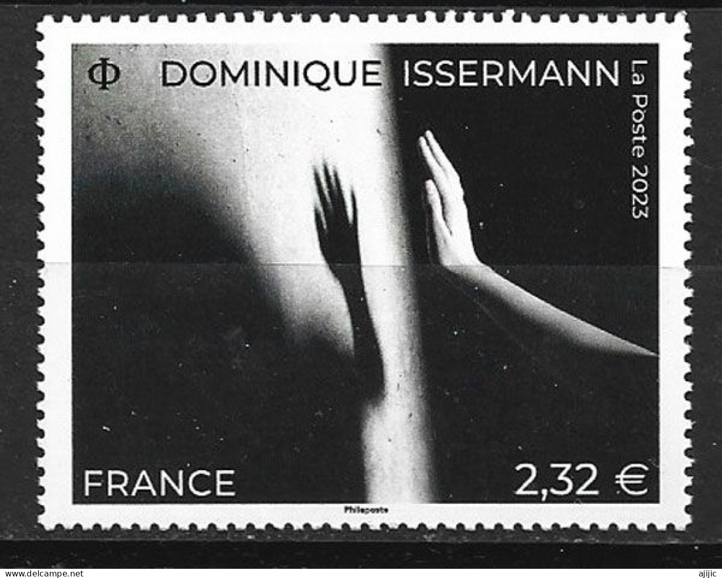 France 2023. Dominique Issermann, Photographe. Timbre Neuf ** Haute Faciale. - Photographie