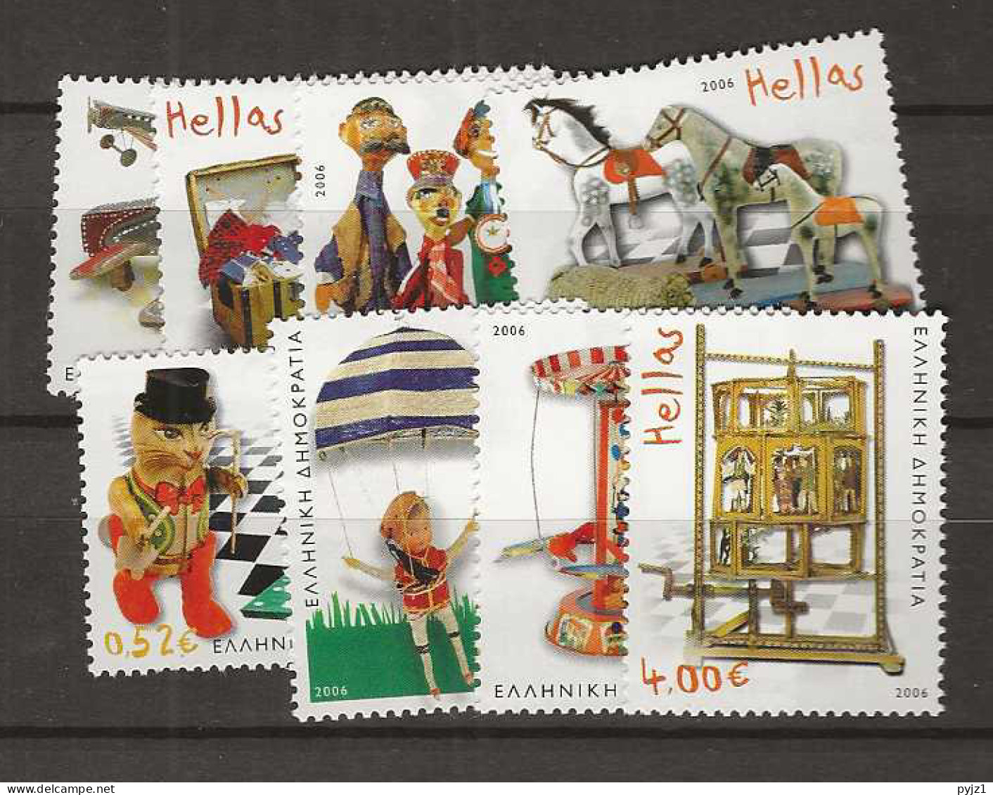 2006 MNH Greece Michel 2390-2404 Postfris** - Unused Stamps