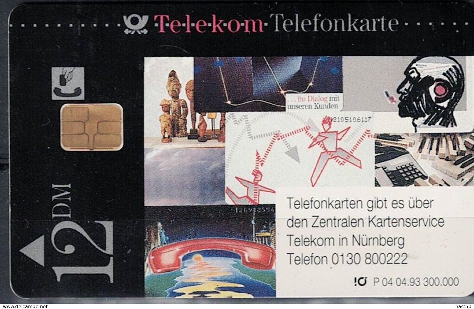 Deutschland - P  PD-SERIES: Sammeln Sie Ihr Lieblingsmotiv - USED -  1993 - P & PD-Series: Schalterkarten Der Dt. Telekom