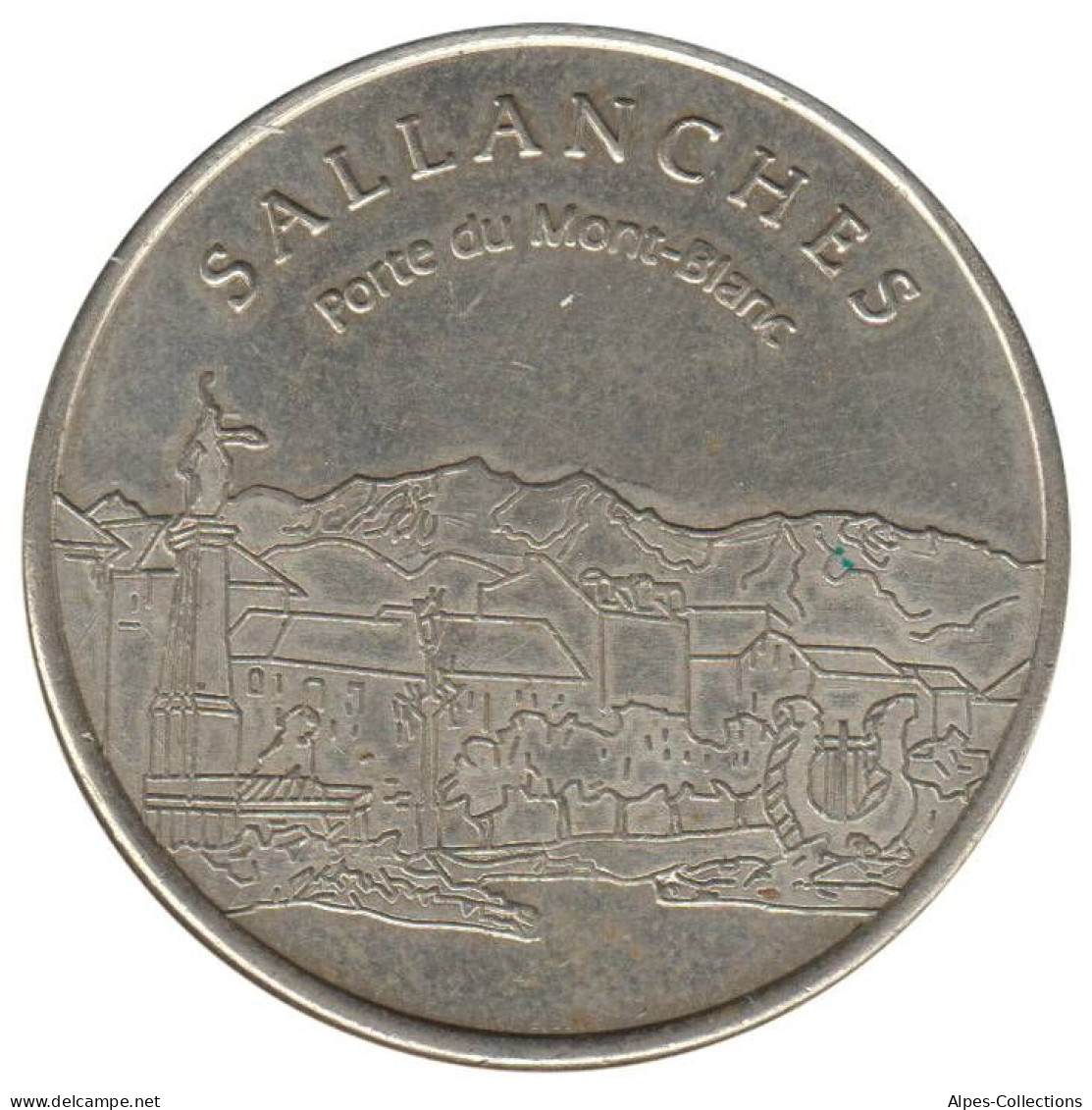 SALLANCHES - EU0020.1 - 2 EURO DES VILLES - Réf: NR - 1998 - Euros De Las Ciudades