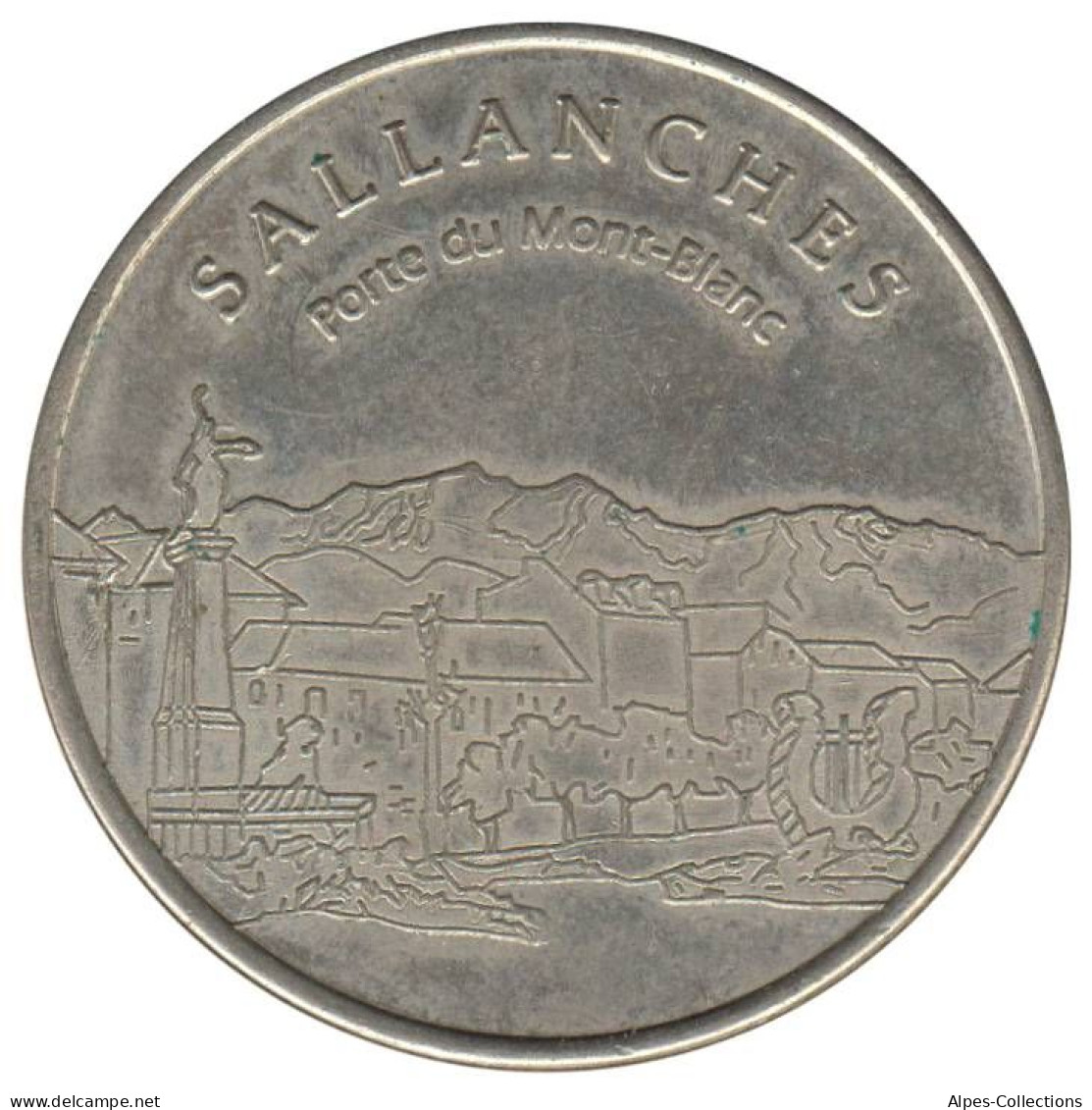 SALLANCHES - EU0020.2 - 2 EURO DES VILLES - Réf: NR - 1998 - Euro Van De Steden
