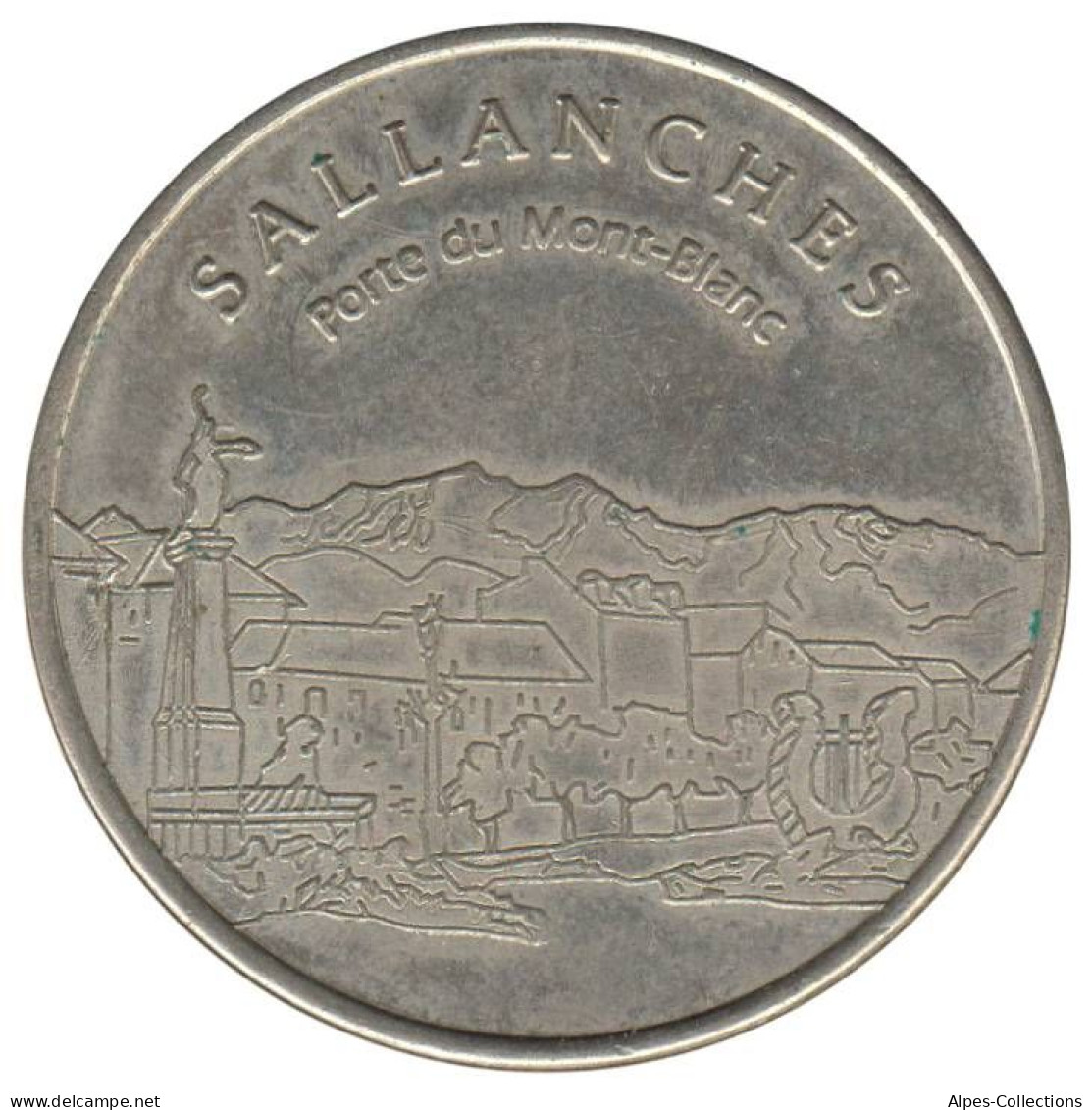 SALLANCHES - EU0020.2 - 2 EURO DES VILLES - Réf: NR - 1998 - Euros De Las Ciudades