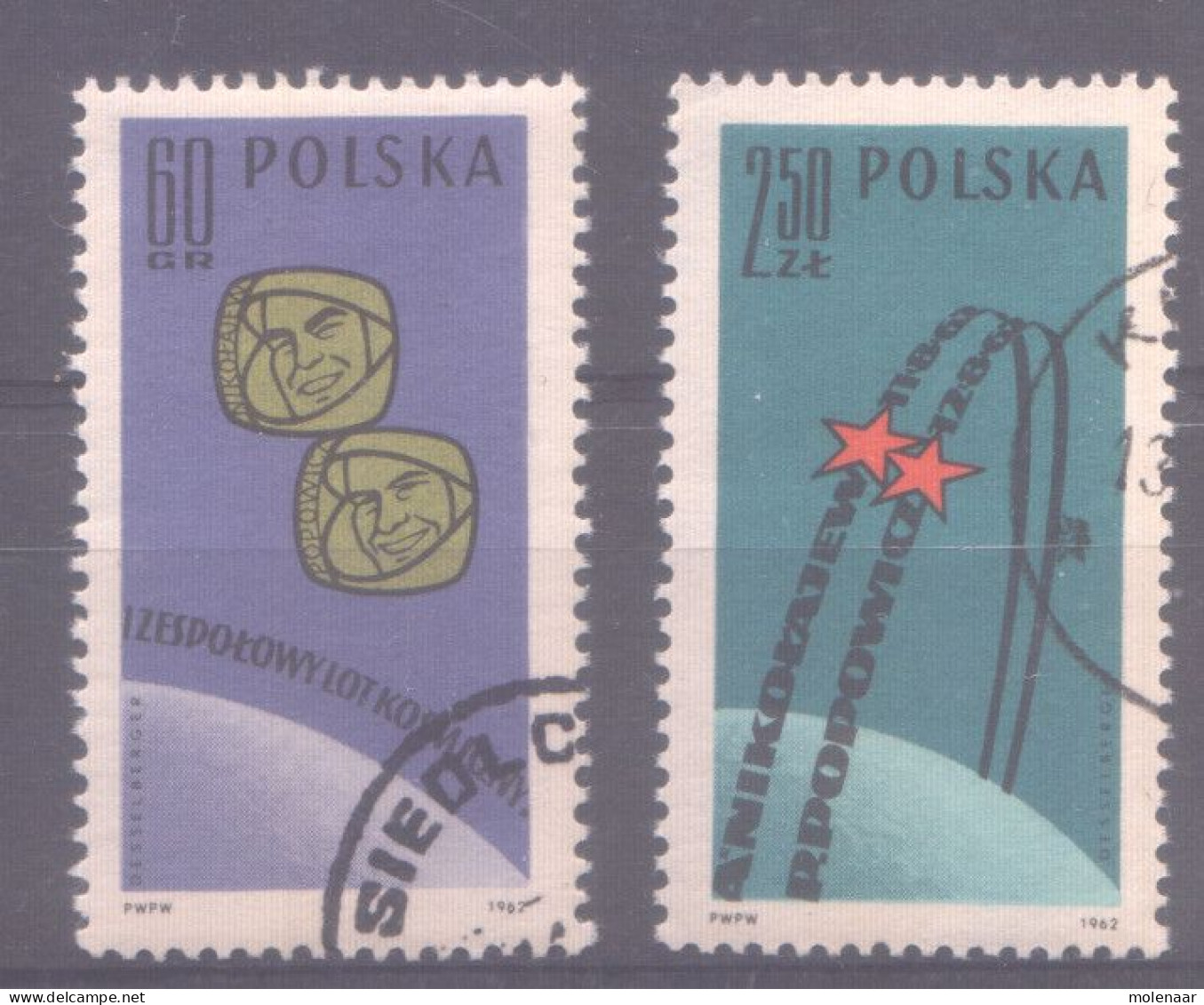 Postzegels > Europa > Polen > 1944-.... Republiek > 1971-80 > Gebruikt No.  1337-1338  (11948) - Gebraucht