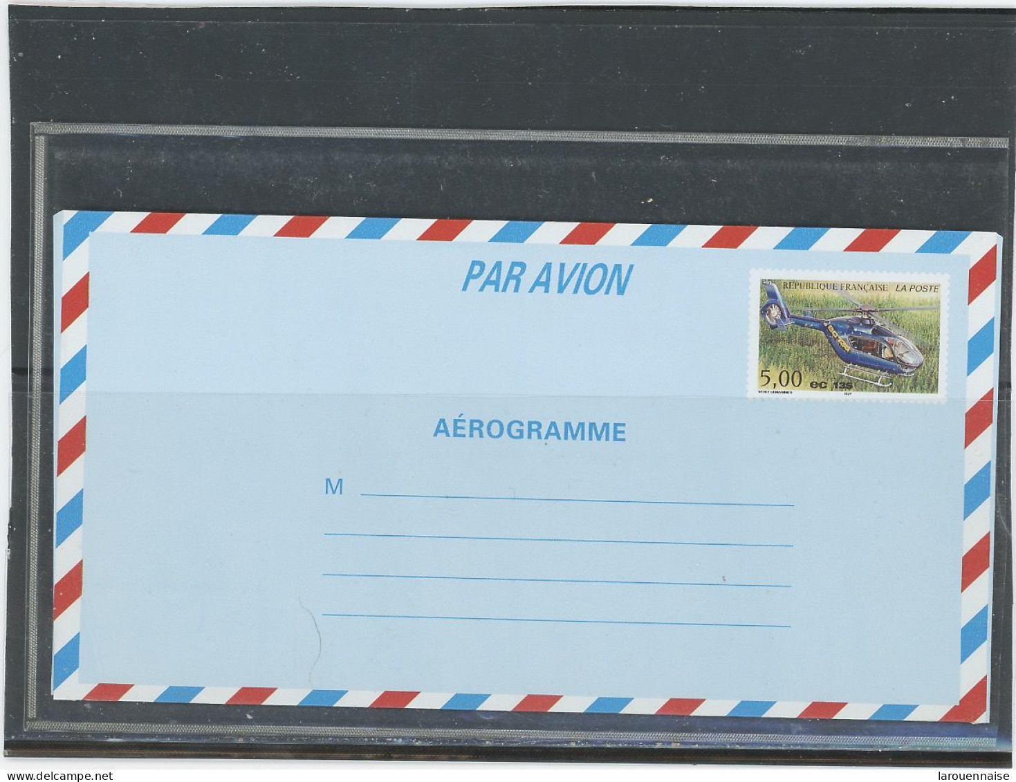 AEROGRAMME  -N°1022-AER -EUROCOPTERE -EC 135 - Aerogramas