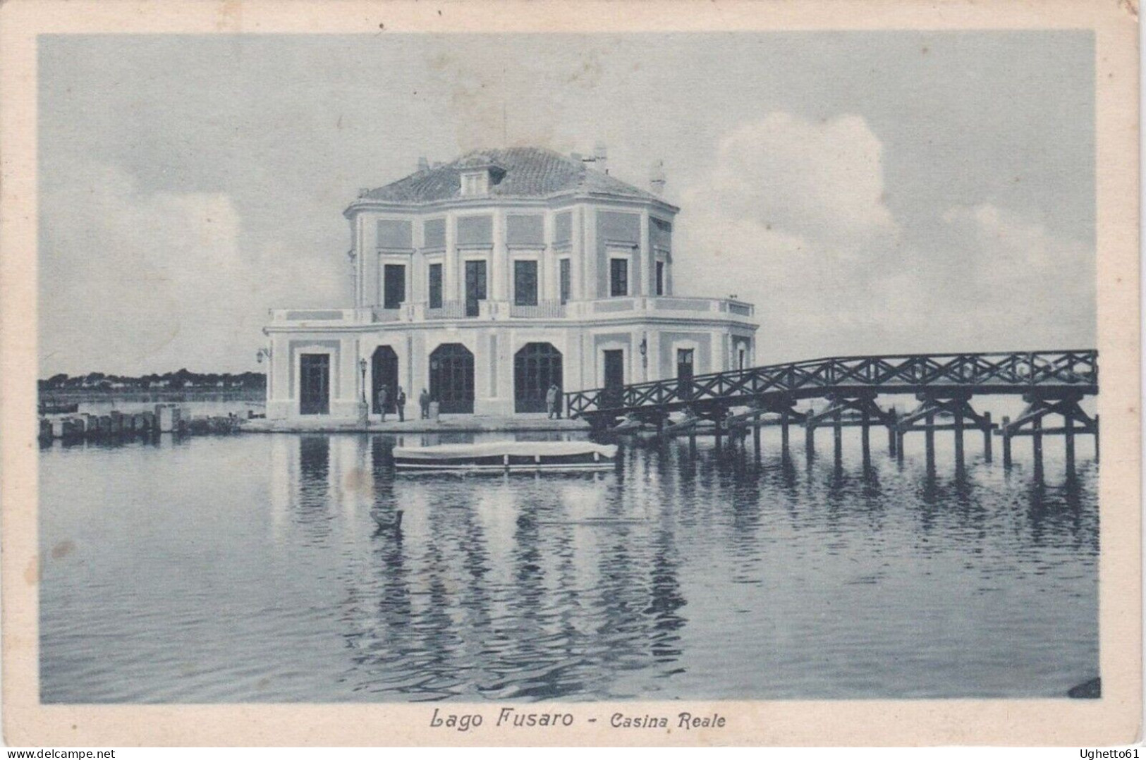 Napoli - Lago Fusaro Pozzuoli Casina Reale Vanvitelliana Spedita 1932 - Pozzuoli