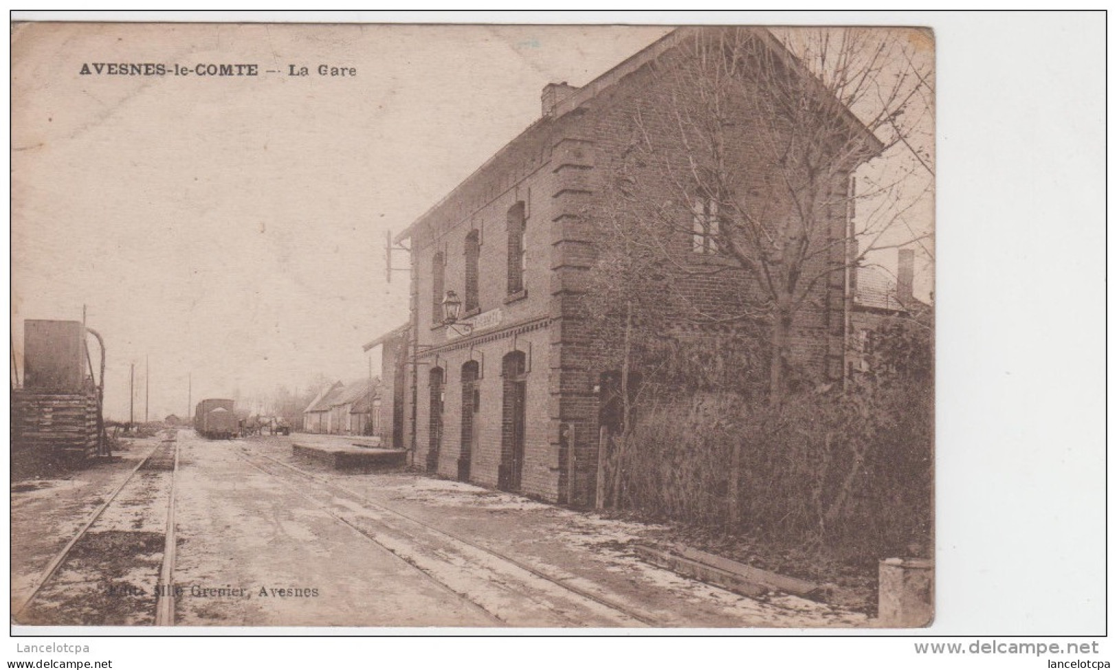 62 - AVESNES LE COMTE / LA GARE - Avesnes Le Comte