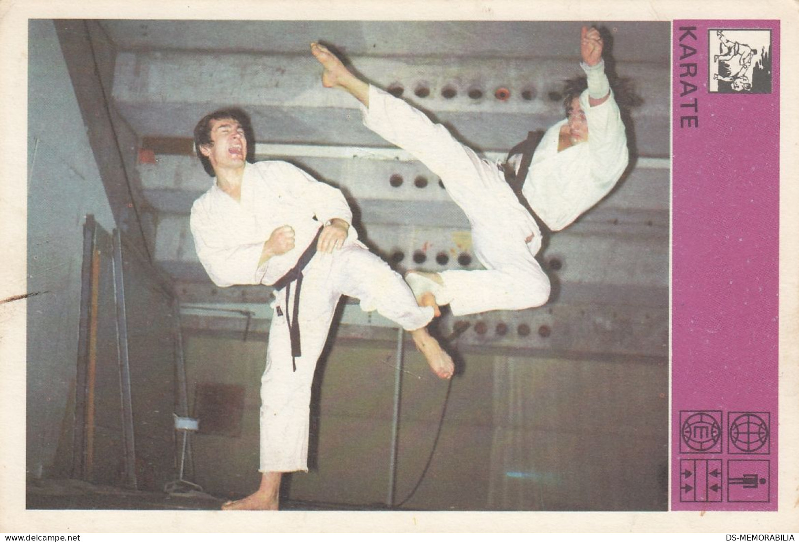 Karate Trading Card Svijet Sporta - Kampfsport
