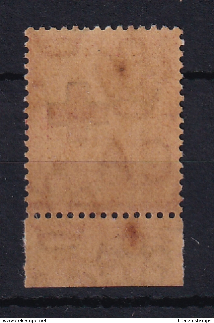 Trinidad & Tobago: 1916   Britiannia  'Red Cross' OVPT   SG175b    1d   [Date '19.10.16' Omitted]  MH  - Trinidad Y Tobago