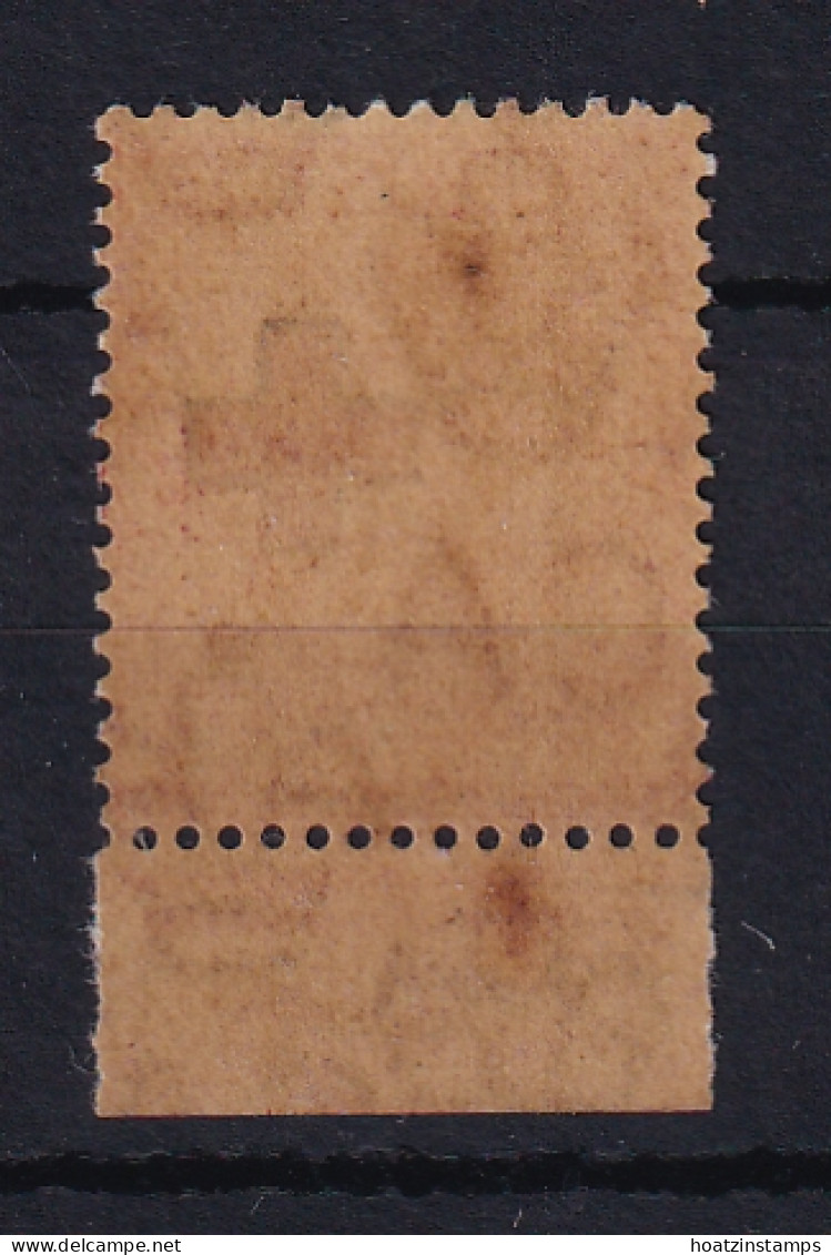 Trinidad & Tobago: 1916   Britiannia  'Red Cross' OVPT   SG175b    1d   [Date '19.10.16' Omitted]  MH  - Trinidad & Tobago (...-1961)