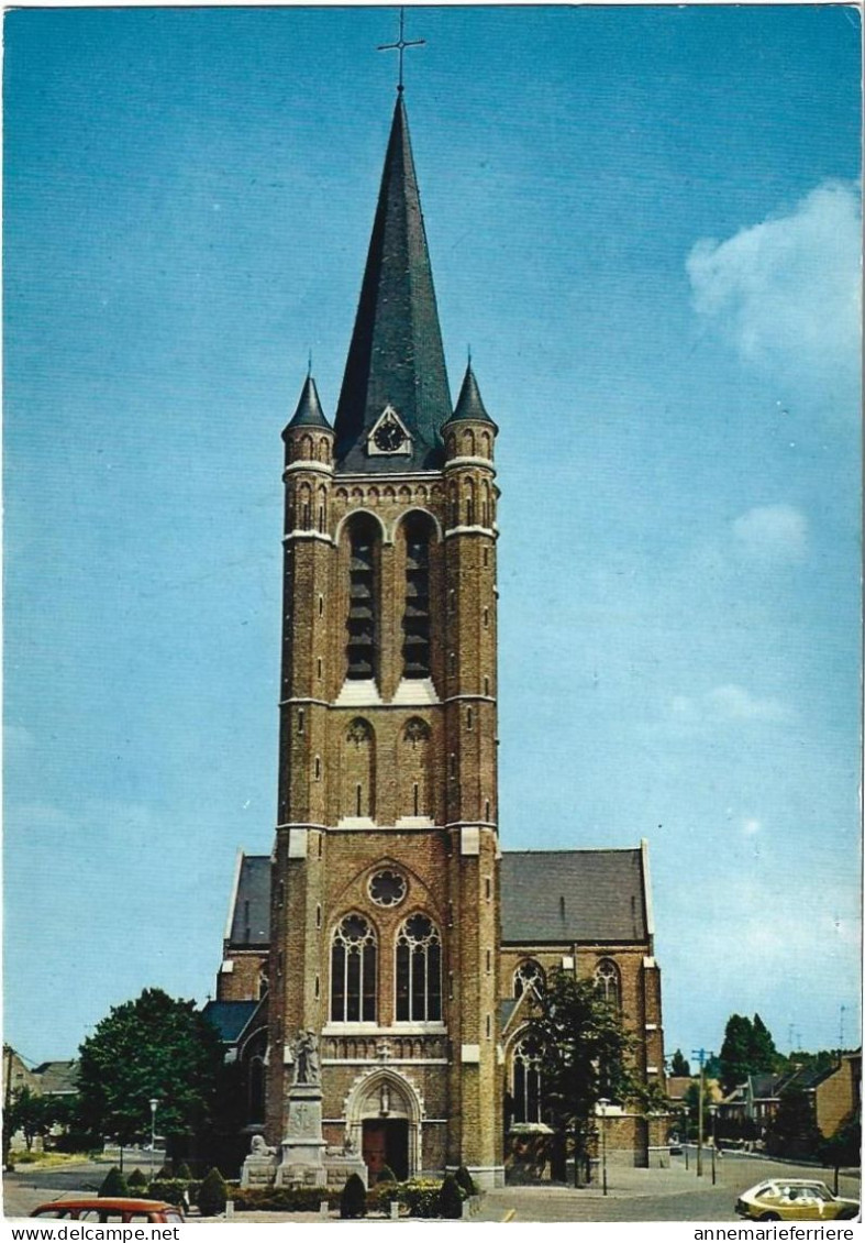Dottignies - L'église Et Le Monument - Mouscron - Moeskroen