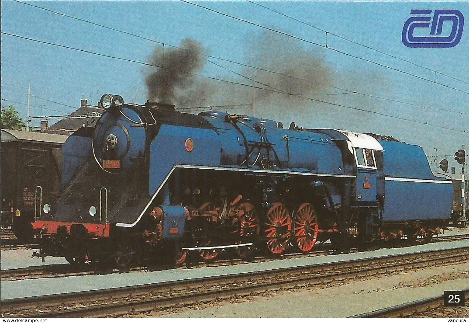Czech Republic Czech Railways Ceske Drahy CD Locomotive 2002 - Tamaño Pequeño : 2001-...