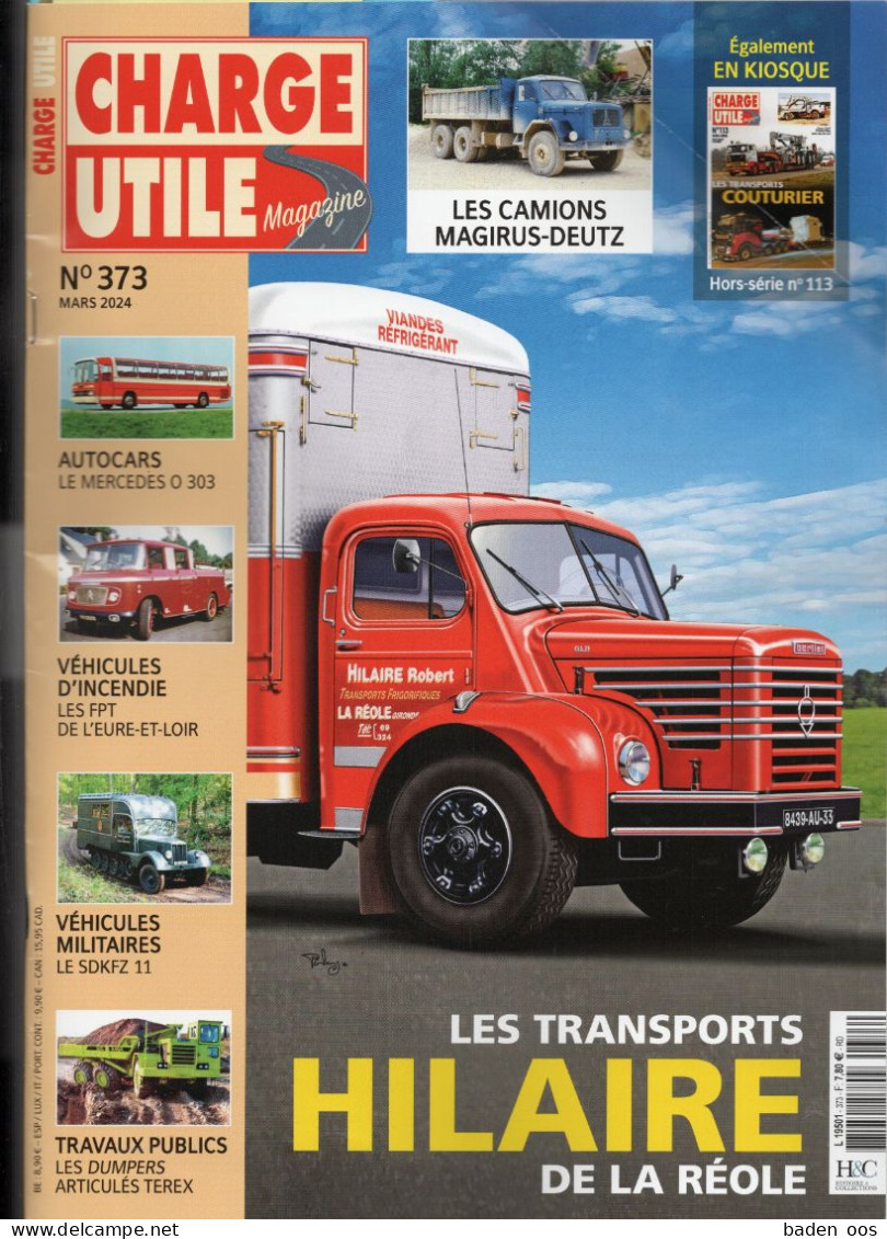 Charge Utile Magazine 373 - Auto/Motorrad