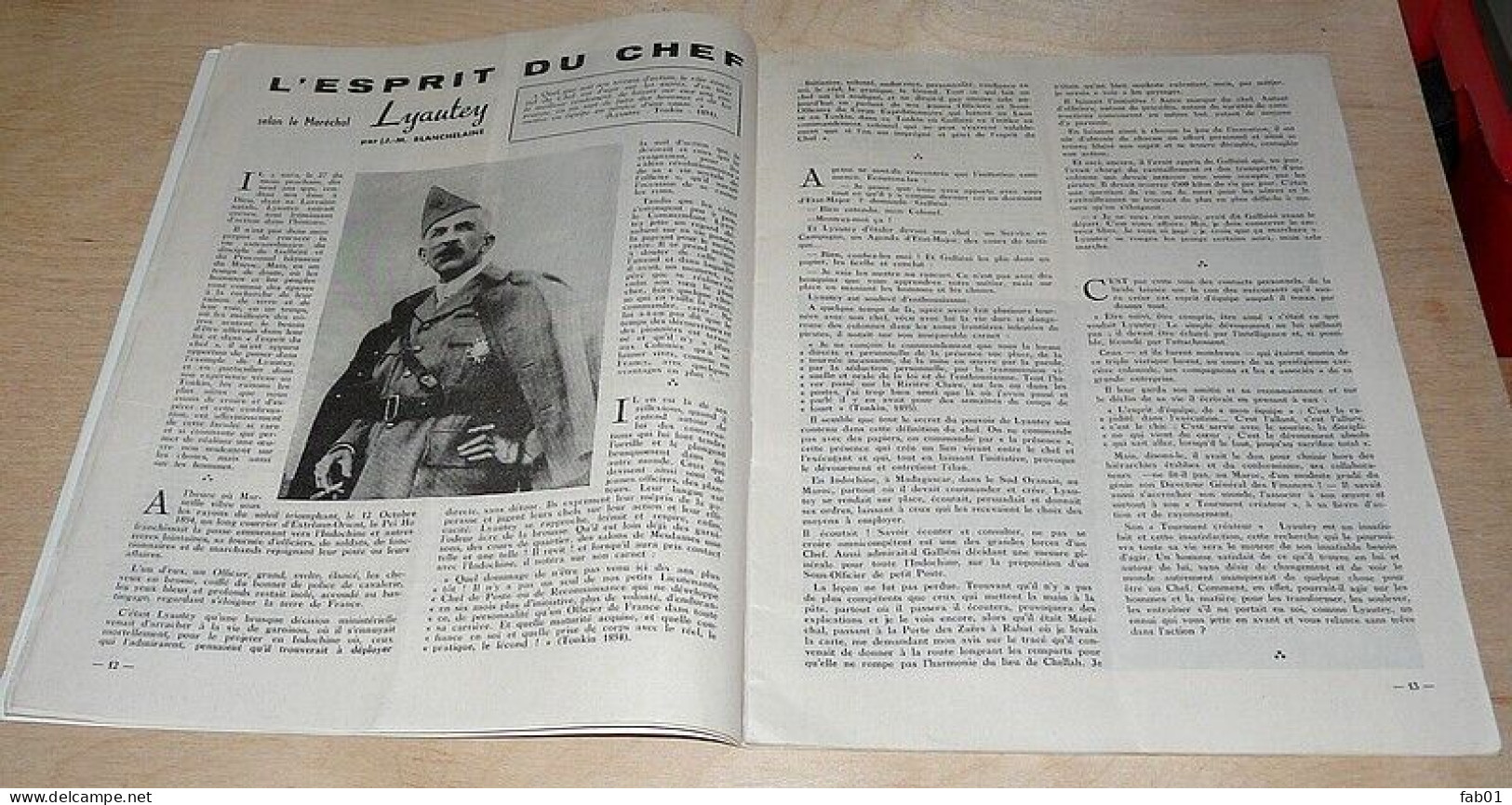 Combattant D’Indochine De Juin Juillet 1953 (ce Numéro Est Consacré Au « Chef ») - Testi Generali