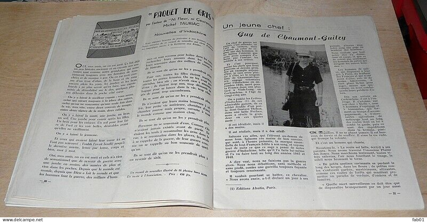 Combattant D’Indochine De Juin Juillet 1953 (ce Numéro Est Consacré Au « Chef ») - Informations Générales