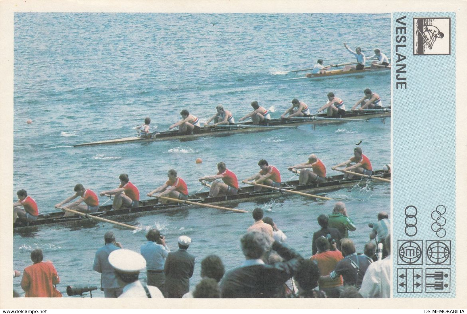 Rowing Trading Card Svijet Sporta - Aviron