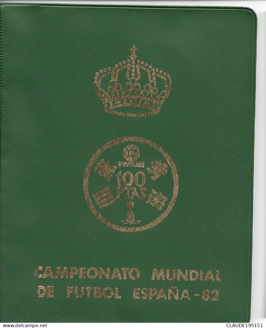 MONNAIES CAMPEONATO MUNDIAL DE FUTBOL ESPANA  1982   3 SCANS -  Collections