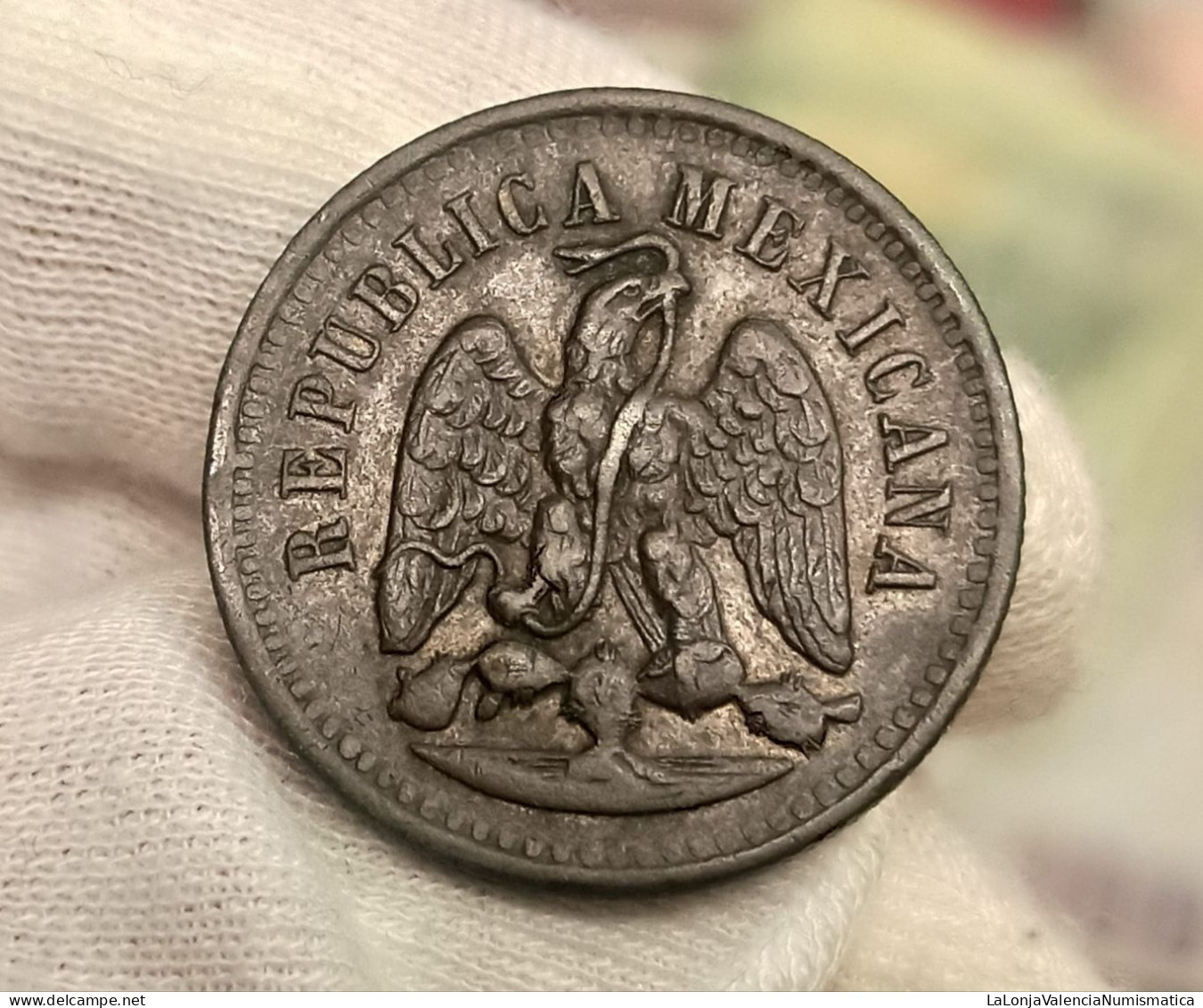 México 1 Centavo 1891 Km 391 - Mexico