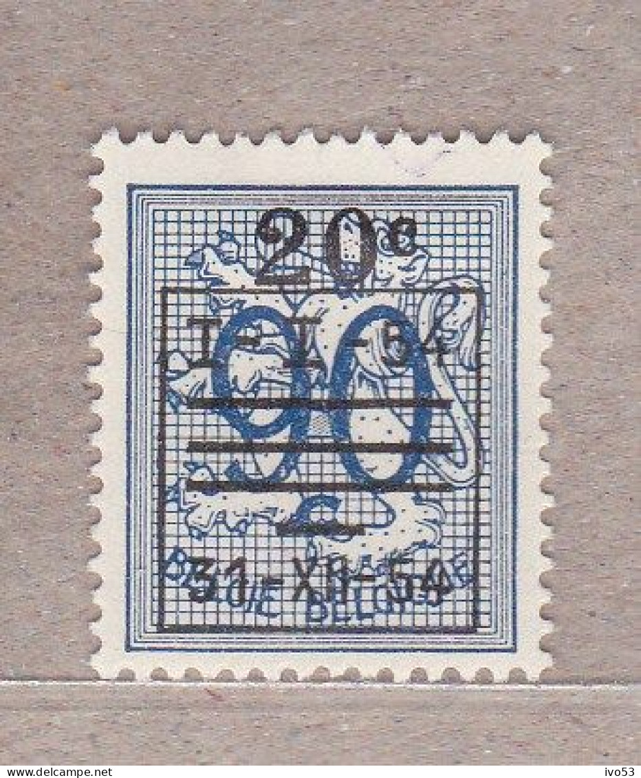 1954 Nr 942* Met Scharnier,cijfer Op Heraldieke Leeuw. - 1951-1975 Leone Araldico