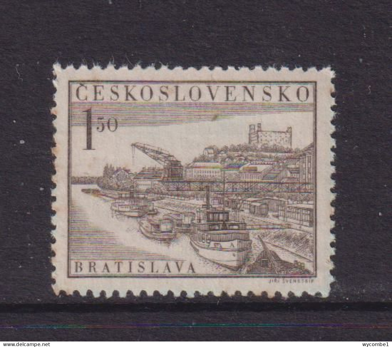 CZECHOSLOVAKIA  - 1952  Philatelic Exhibition 1k50  Never Hinged Mint - Ungebraucht