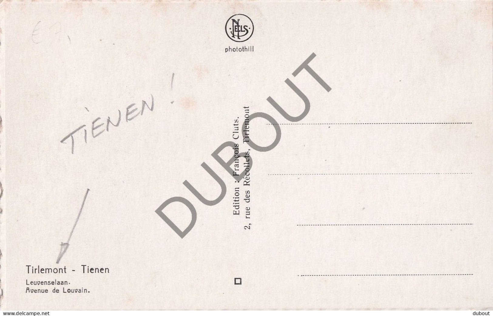 Postkaart - Carte Postale - Tienen - Leuvenselaan  (C5511) - Tienen