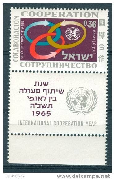 Israel - 1965, Michel/Philex No. : 342,  - MNH - *** - Full Tab - Neufs (avec Tabs)