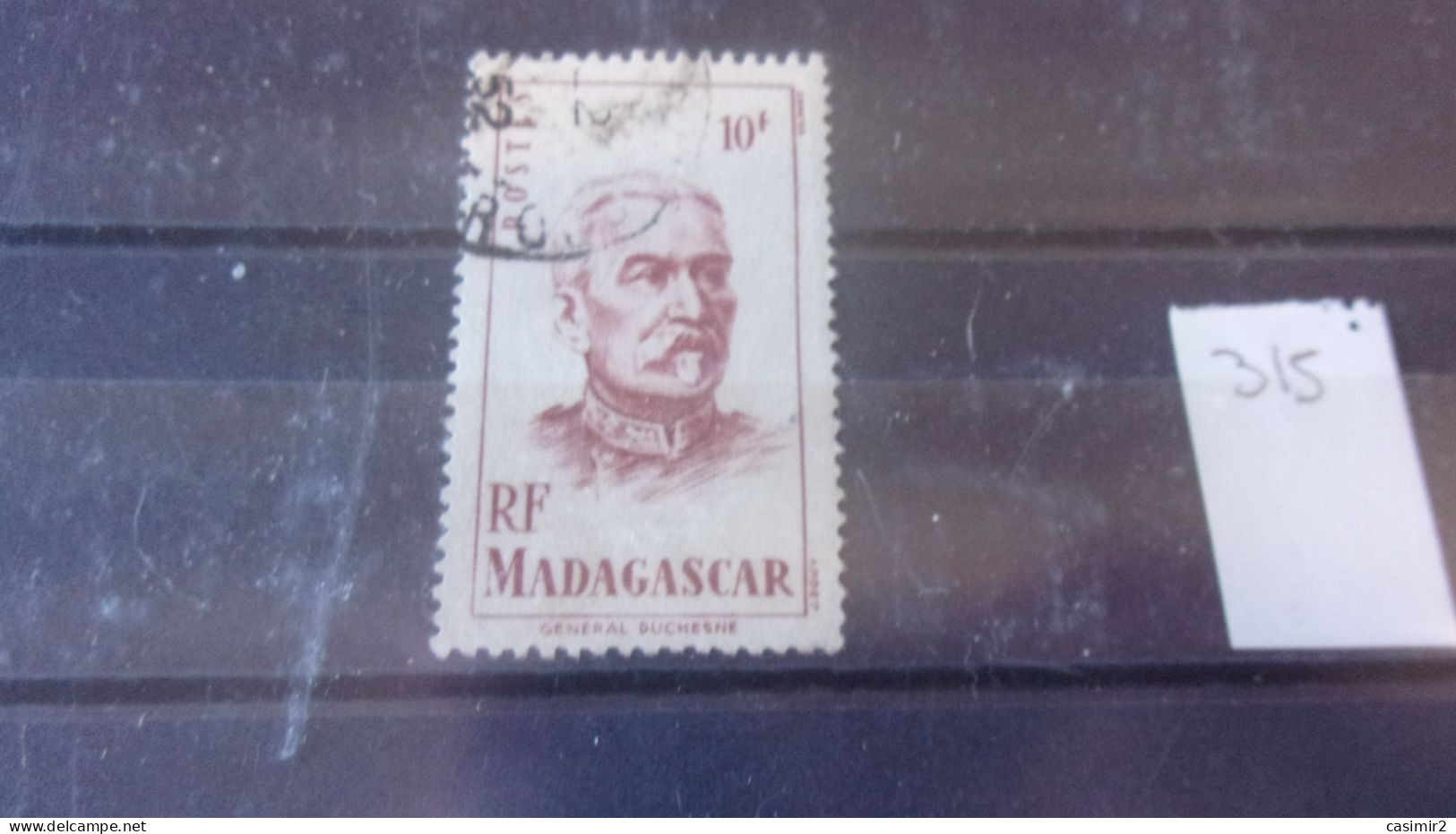 MADAGASCAR YVERT N° 315 - Usados