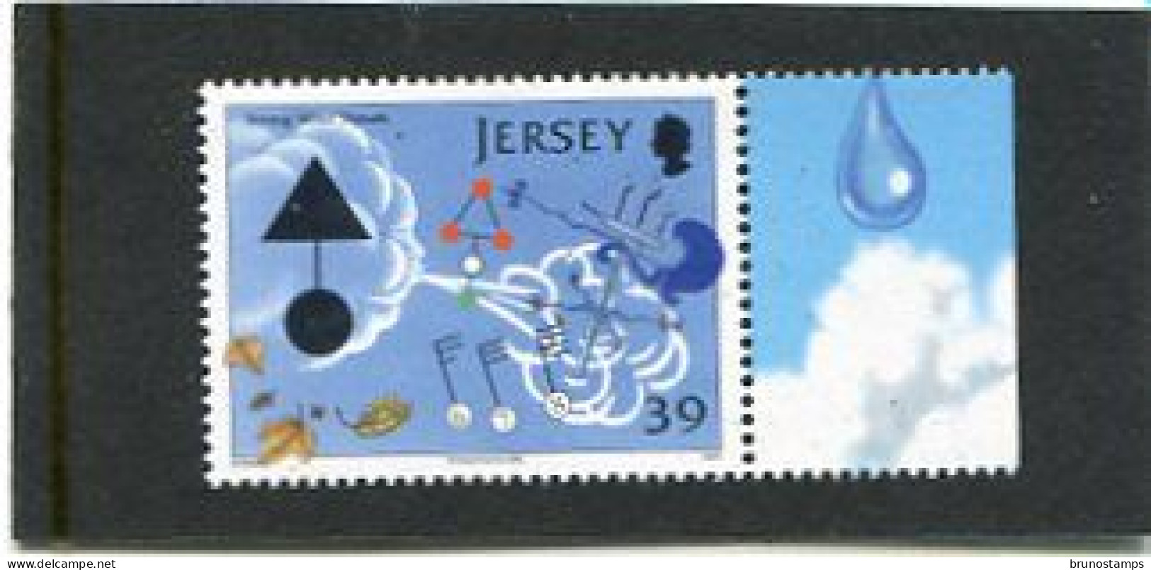 JERSEY - 2008  39p  METEOROLOGICAL SIGNALS  MINT NH - Jersey