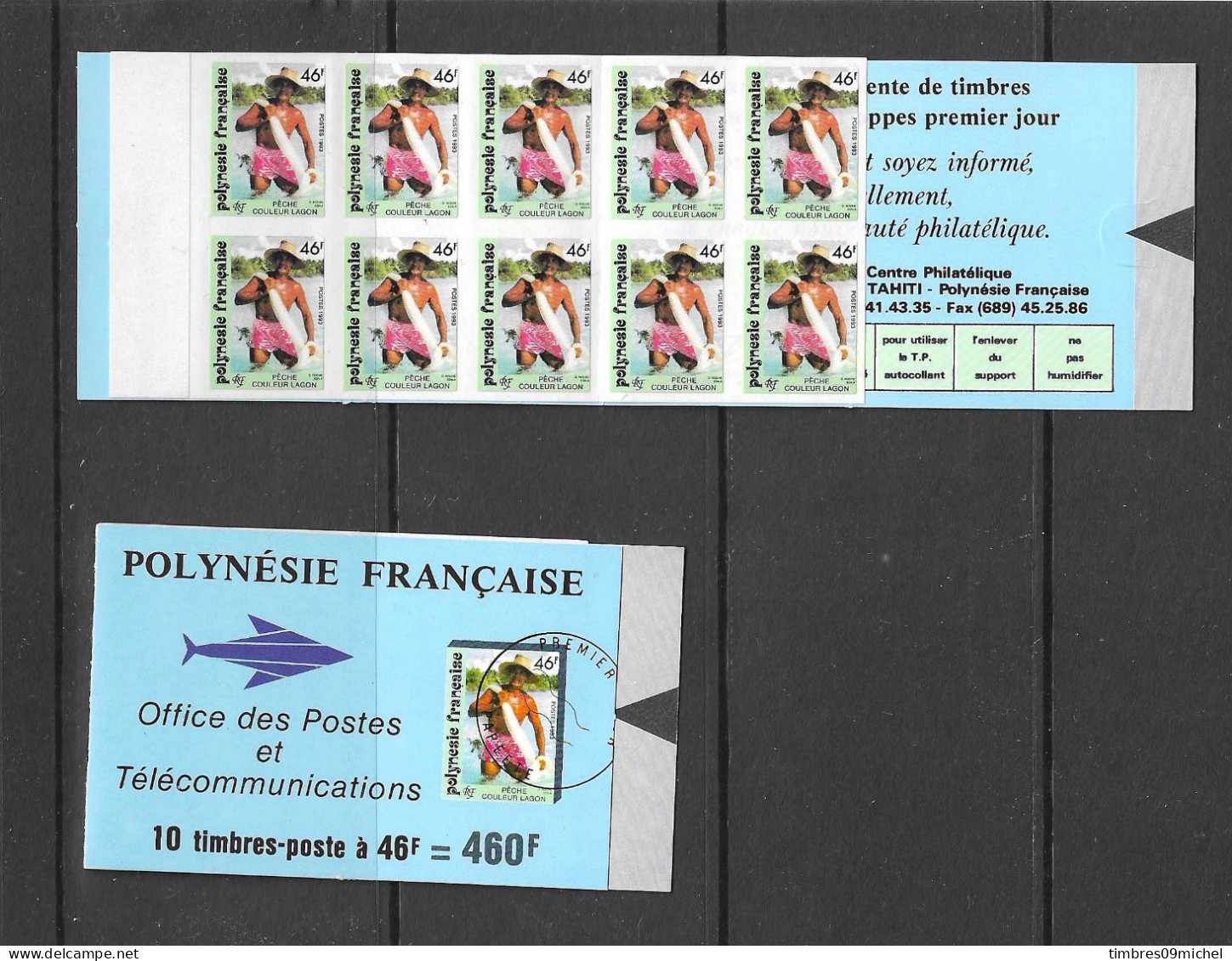 Polynésie N° C 427**  Adhésif Neuf Sans Charnière - Booklets