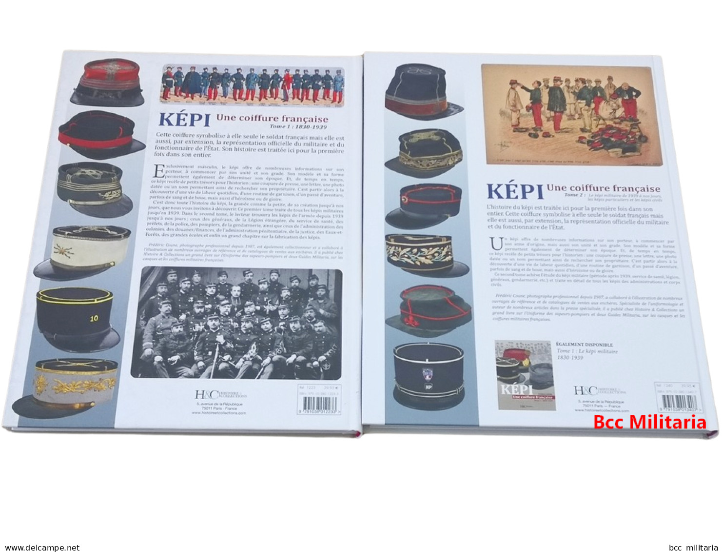 LE KEPI Une Coiffure Françaises Tome 1 Et 2  HC Collections De 1830 à Nos Jours - Anglais