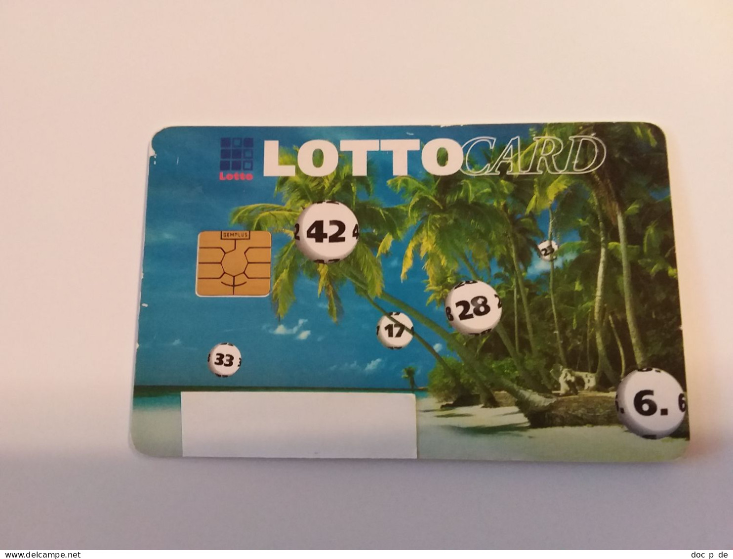 Germany - Lottocard  Lotto Card - Gemplus Chip - No Phonecard - Other & Unclassified