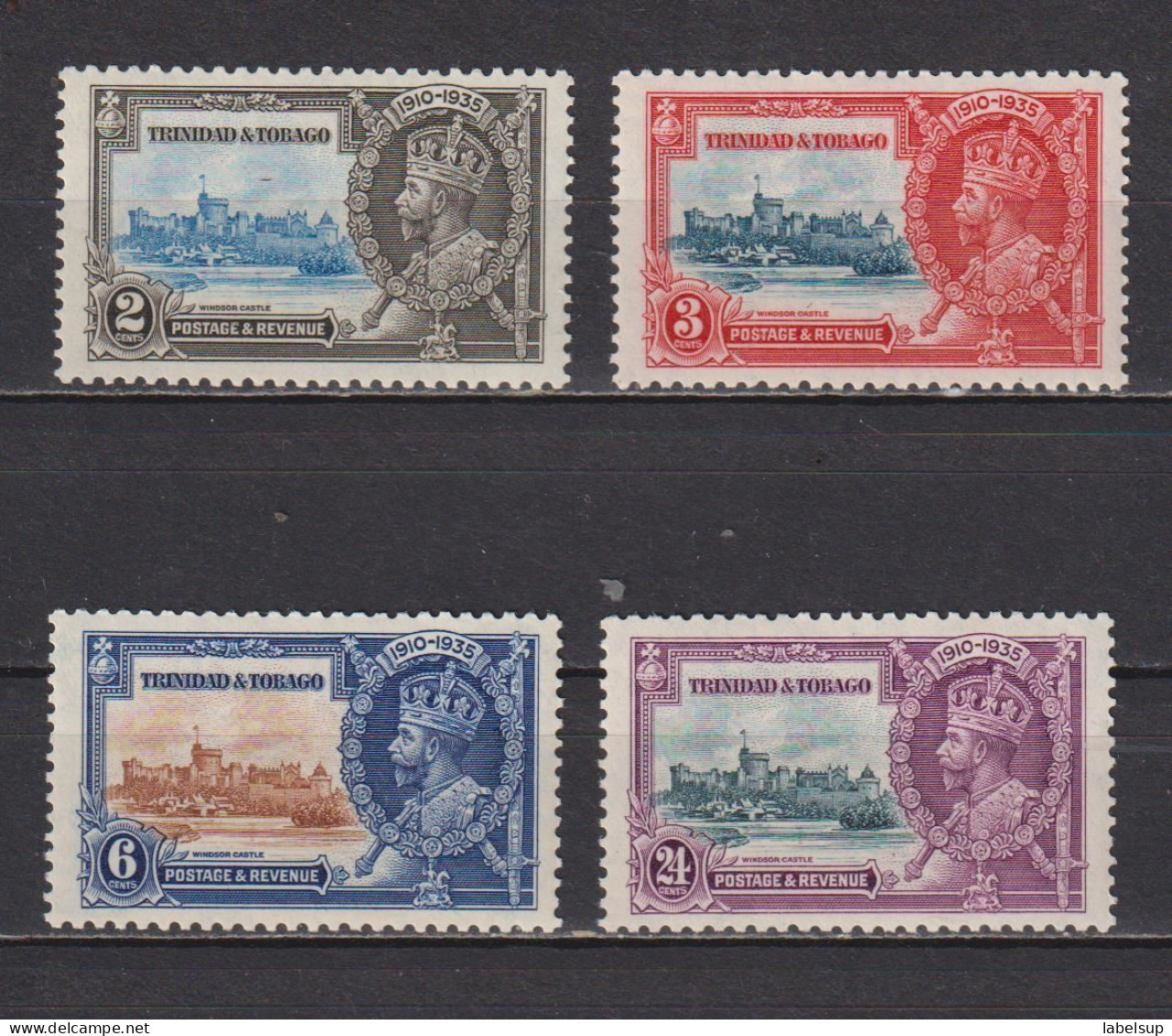 Timbres Neufs** De Trinité Et Tobago De 1935 George V MNH - Trinidad & Tobago (...-1961)