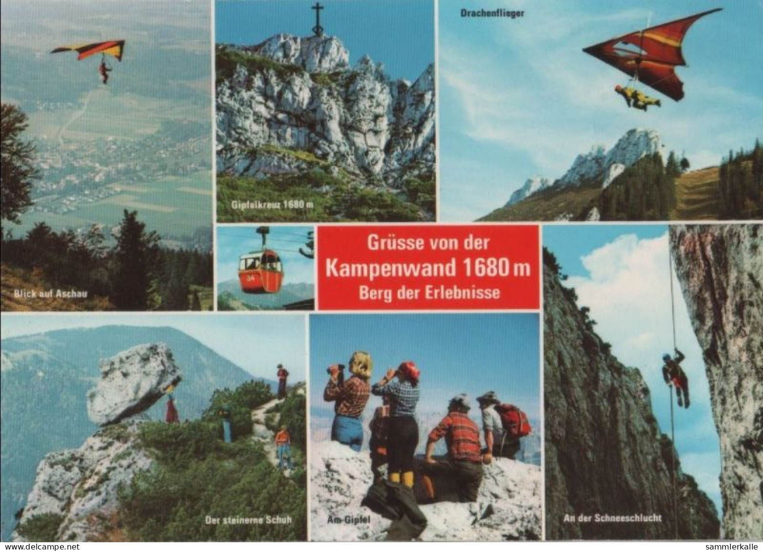 64019 - Kampenwand - U.a. An Der Schneeschlucht - Ca. 1985 - Chiemgauer Alpen